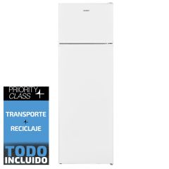 Frigorifico dos puertas SAUBER SERIE 3-2P16024-V e alto 161 cm ancho 54 cm blanco