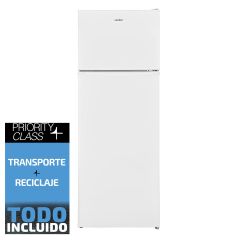 Frigorifico dos puertas SAUBER SERIE 3-2P14424-V e alto 145 cm ancho 54 cm blanco