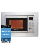 Horno microondas integrable SAUBER HMS02I 20 litros con grill inox