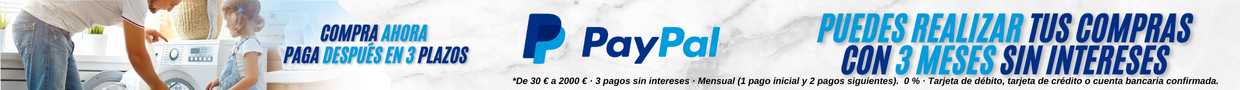 Financiación PayPal 3 meses sin intereses